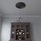 Ekena Millwork Cole PVC Medallion (Canopies up to 6"), 22"OD x 3 1/2"ID x 1"P, Metallic Weathered Steel CMP22CODST - alternate 6